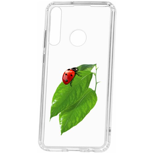 фото Чехол на huawei y6p 2020 kruche print ladybug / чехол для huawei / чехол с рисунком / чехол с принтом / чехол для хонор / чехол для хуавей / бампер на хуавей / чехол накладка для хонор / противоударная накладка для honor huawei / защита для honor / защита на huawei / cиликоновый чехол для huawei honor / пластиковый чехол на huawei / защитный чехол для honor / чехольчик / защита телефона / ударопрочный чехол кruче