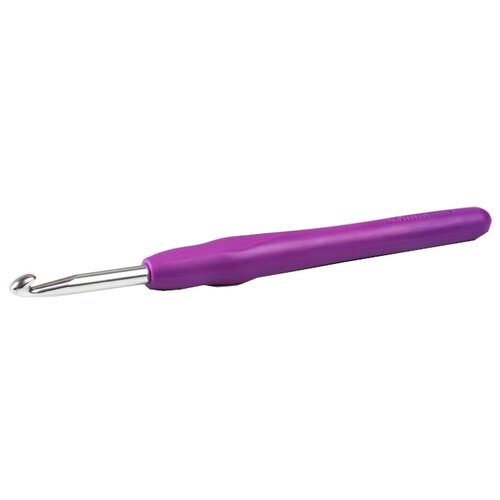 Крючок Арт Узор 1364637, длина 14 см, фиолетовый