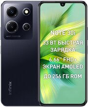 Смартфон Infinix NOTE 30i 8/256 ГБ Global, Dual nano SIM, Obsidian Black