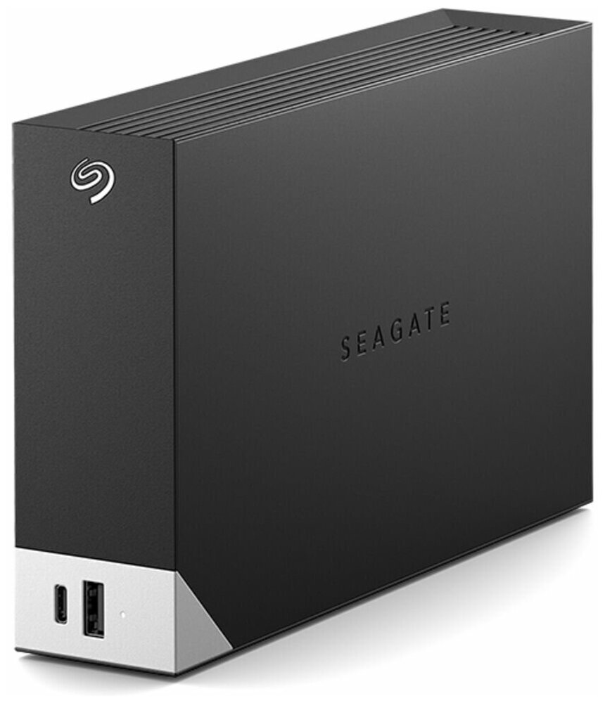 Внешний жесткий диск 3.5" 10Tb Seagate One Touch Hub (STLC10000400) Type-C. Черный