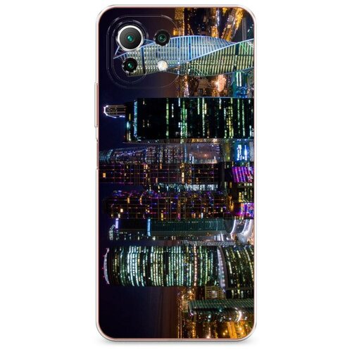 фото Силиконовый чехол "moscow city 2" на xiaomi mi 11 lite / сяоми ми 11 лайт case place