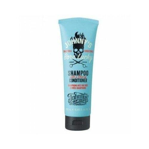 Johnnys Chop Shop Born Lucky 2 in 1 Shampoo - Шампунь мужской 2 в 1 250 мл