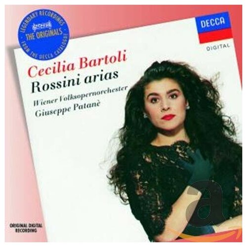 компакт диски warner music classics cecilia bartoli christoph pregardien haydn armida 2cd AUDIO CD Rossini: Arias - Cecilia Bartoli (1 CD)