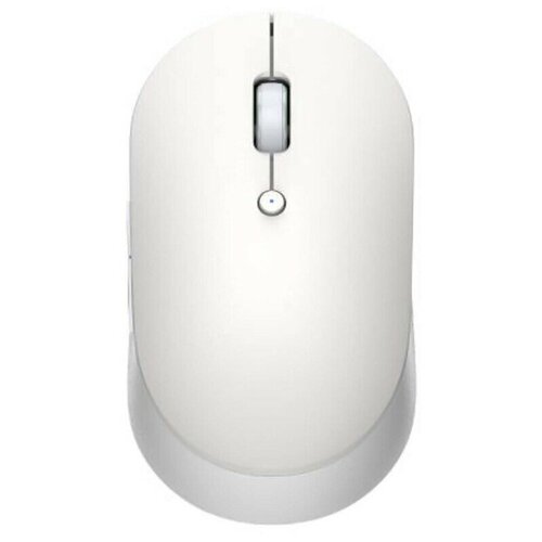 Xiaomi Беспроводная бесшумная мышь с двойным подключением Xiaomi Mi Mouse Silent Edition Dual Mode, Белый, WXSMSBMW02