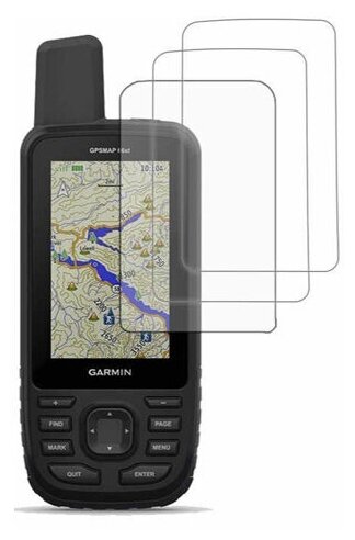 Garmin GPSMAP 66 защитная пленка (набор 3 шт.)