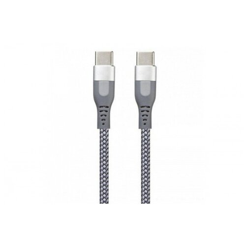 Кабель USB-C REMAX RC-151cc Super, Type-C - Type-C, 4.5A, 1 м, серый кабель usb c remax rc 151cc super type c type c 4 5a 1 м серый