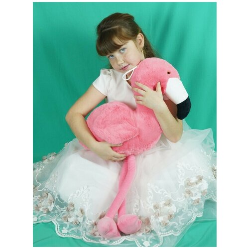 Мягкая игрушка Подушка Фламинго 70 см.
