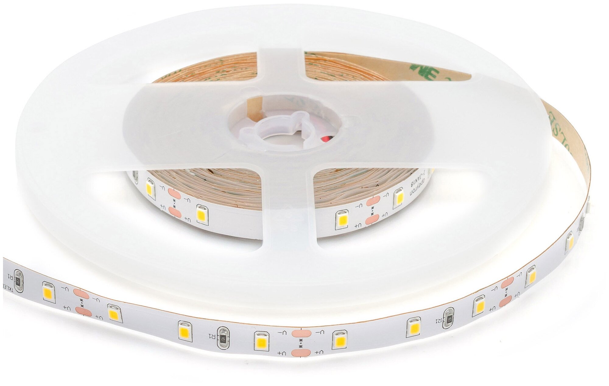 Светодиодная лента Apeyron 26W/m 240Led/m 2835SMD теплый белый 3M - фото №2