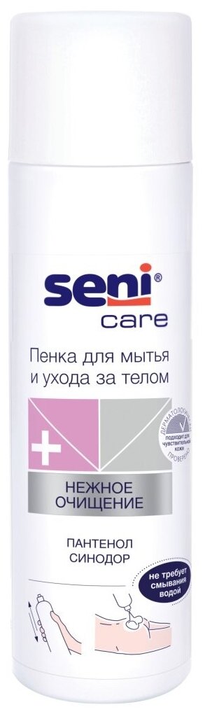 Пенка Seni Care для мытья и ухода за телом, 500 мл*3 шт