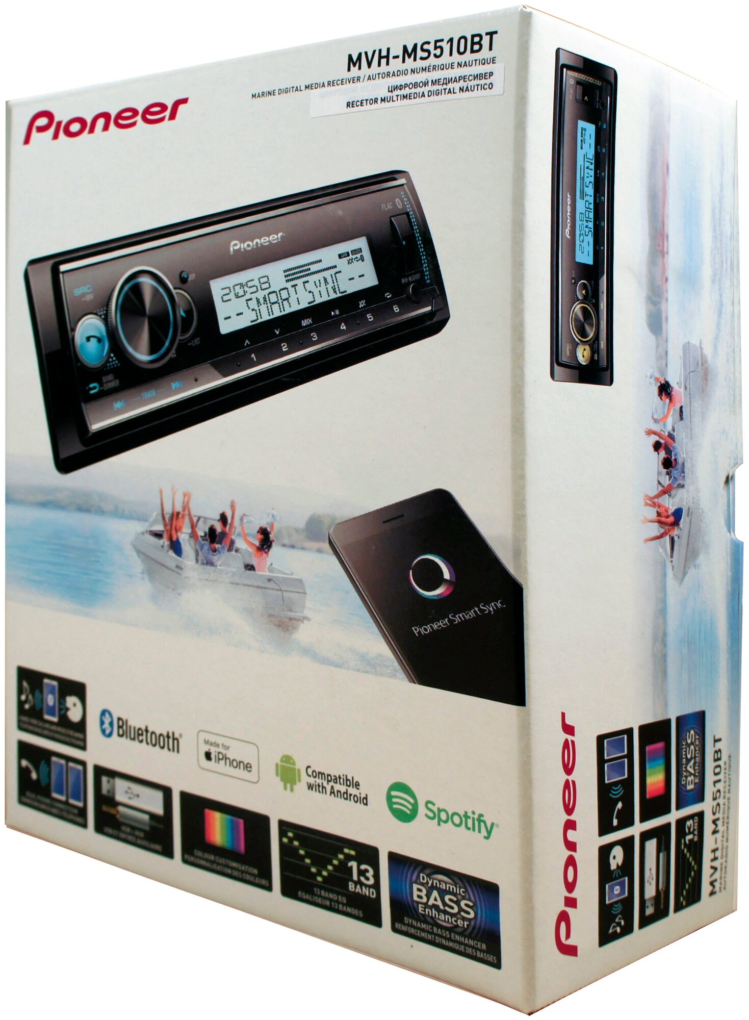 Автомагнитола Pioneer 1DIN 4x50Вт - фото №5