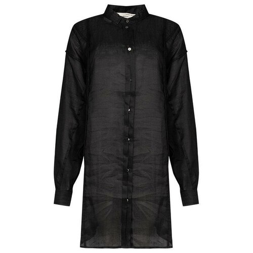 фото Рубашка от isabel benenato, цвет: черный. размер: 50, pan1isb21357-50