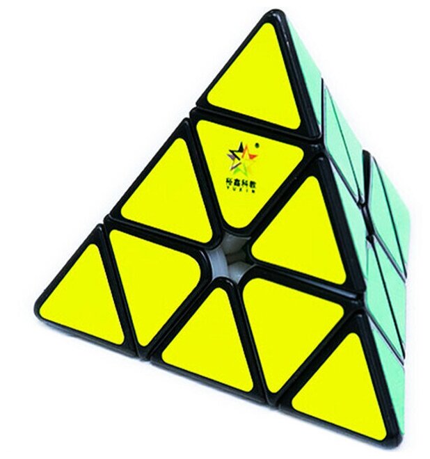 Скоростная магнитная пирамидка YuXin Pyraminx HuangLong M Черный