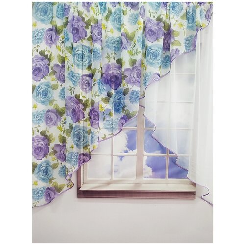 Штора для кухни 