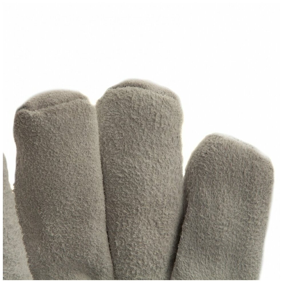 Перчатки спилковые с манжетой для садовых и строительных работ, утолщенные, размер XL// Сибртех 6790 . - фотография № 2