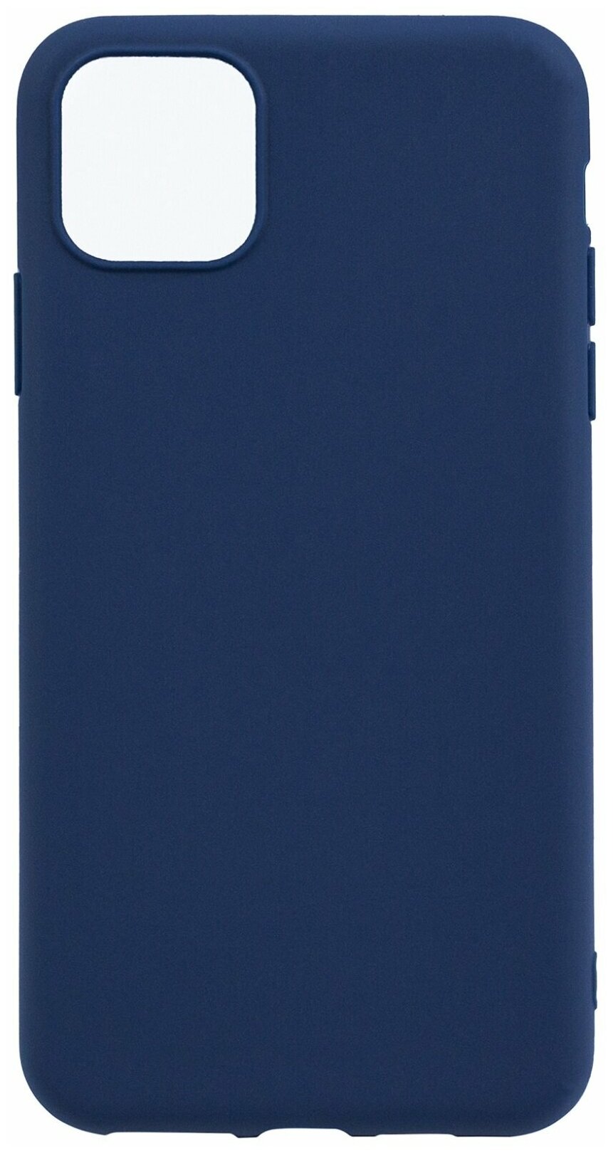 Чехол защитный TPU LuxCase для Apple iPhone 11 Pro Max, Синий, 1,1 мм - фото №1