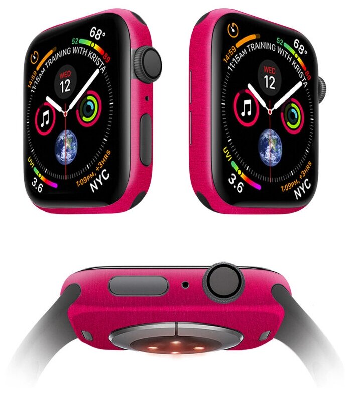 Защитная пленка MOCOLL для корпуса Apple Watch 40mm (2шт) Металлик Розовый