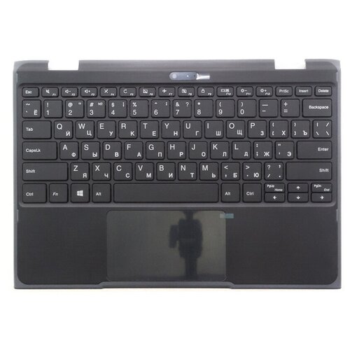 Клавиатура для ноутбука Lenovo Chromebook 300e Gen 2 Русская черная с черным топкейсом 616000₽
