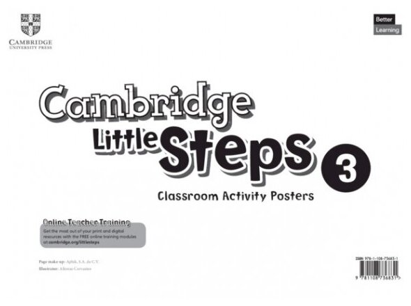 Cambridge Little Steps. Level 3. Classroom Activity Posters - фото №1