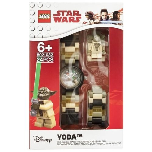 фото Lego часы наручные аналоговые star wars yoda 8021032