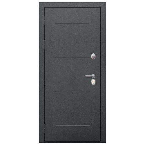 Входная дверь Ferroni 11 см ISOTERMA Серебро Велюр белый софт 860*2050 левая