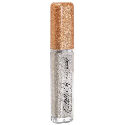 Kiss Beauty тушь для ресниц Glitter Dream Mascara, серебристый