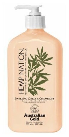 Australian Gold Hemp Nation Sparkling Citrus & Champagne, питательный лосьон для тела