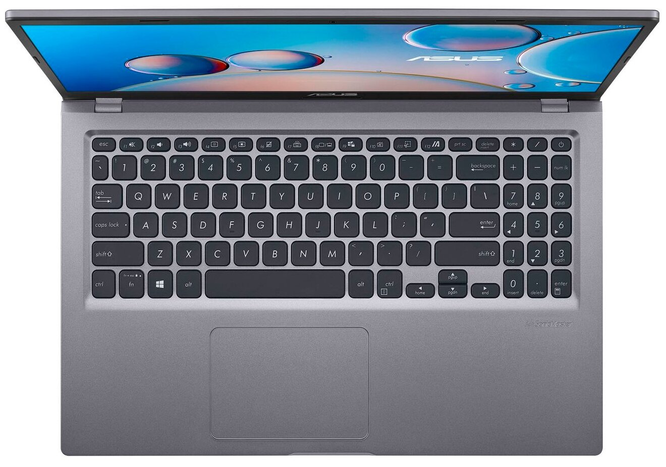 156 Ноутбук ASUS R565EA-EJ1076T 1920x1080 Intel Core i3 1115G4 3 ГГц RAM 8 ГБ DDR4 SSD 256 ГБ Intel UHD Graphics 600 Windows 10 Home 90NB0TY1-M17520 серый