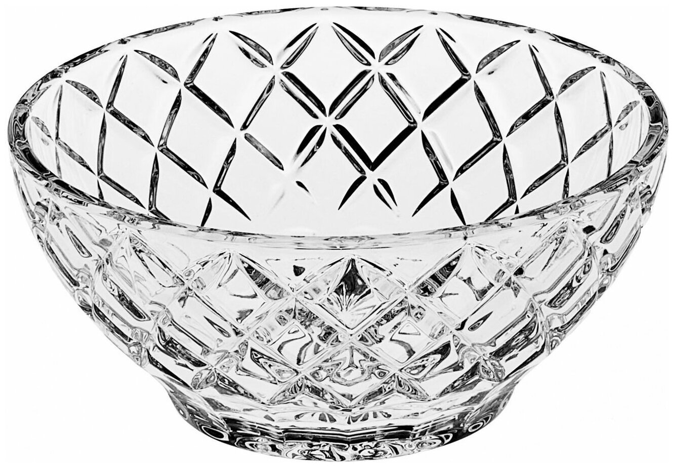 Салатник Crystal Bohemia Diamond 12,6 см хрусталь Crystal Bohemia A.S. - фото №1