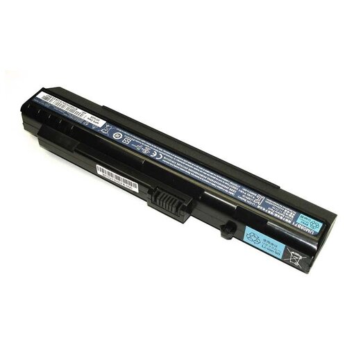 Аккумуляторная батарея для ноутбука Acer Aspire One ZG-5 D150 A110 A150 531h 11.1V 5200mAh OEM черная аккумулятор для ноутбука acer aoa150 1840 11 1v 7800mah