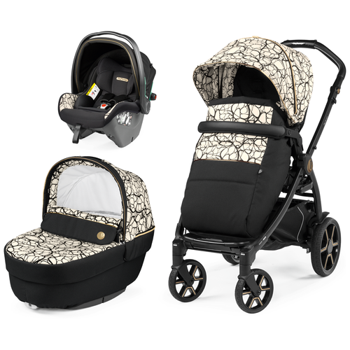 Коляска 3 в 1 Peg Perego Book SLK Graphic Gold