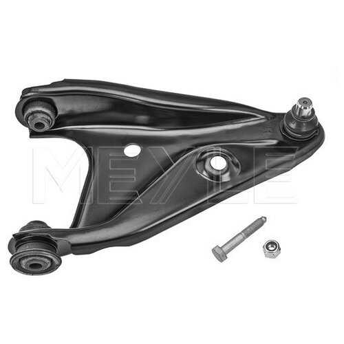 фото Нижний поперечный рычаг передней подвески правый meyle 16-16 050 0016 для renault logan, renault sandero, dacia logan, dacia sandero