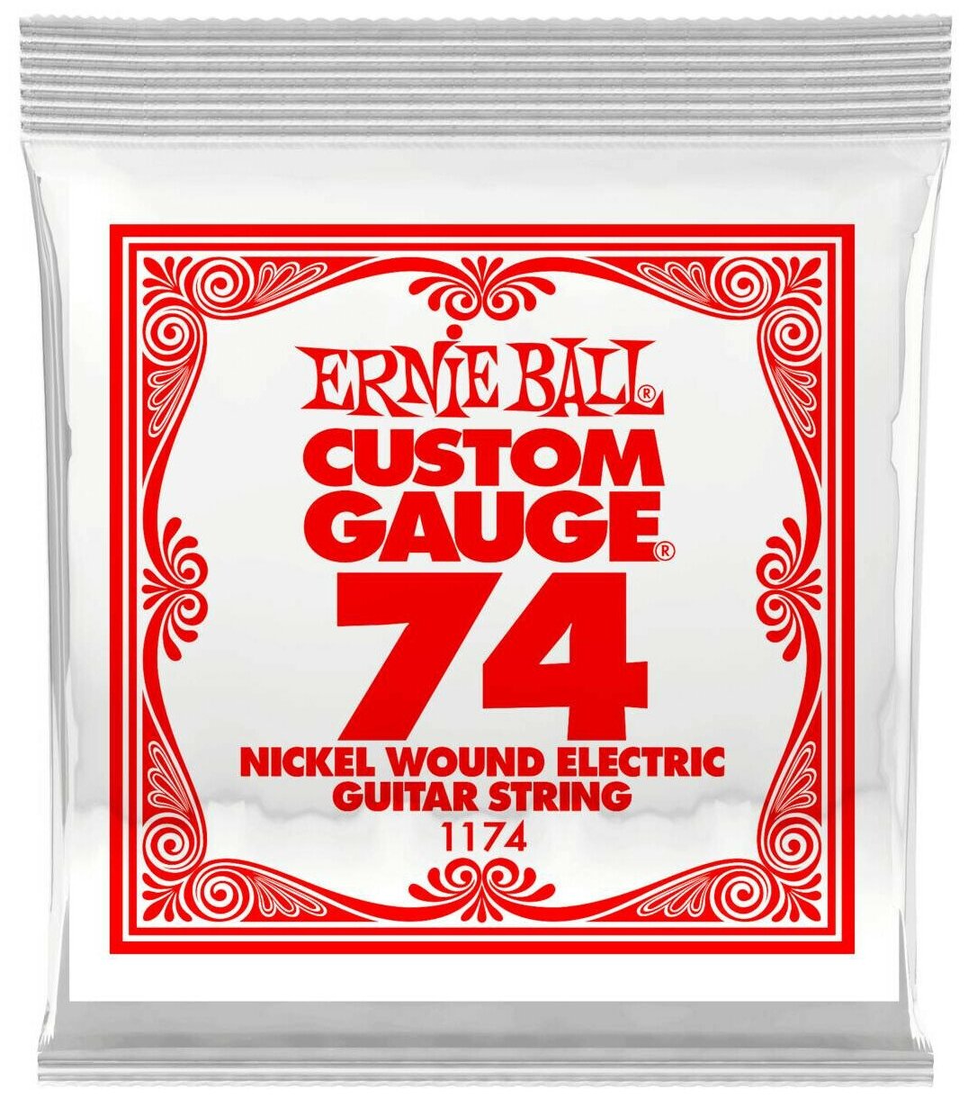 Одиночная струна для электрогитары 74 Ernie Ball 1174