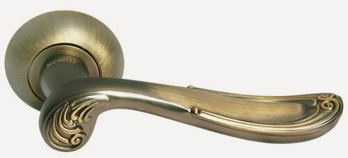 Изображение товара Ручка дверная Morelli MH-22 COF кофе, ручки для межкомнатных дверей комплект, фурнитура