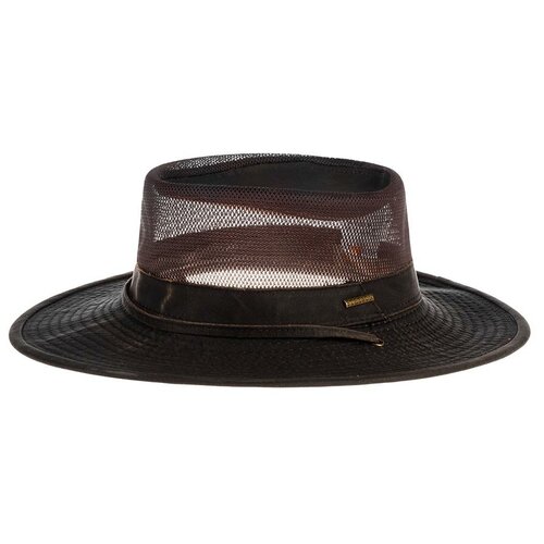 Шляпа STETSON, размер 59, серый, коричневый