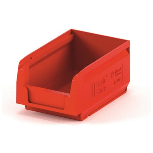 Лоток для склада logic store 165х100х75 красный (12.401)