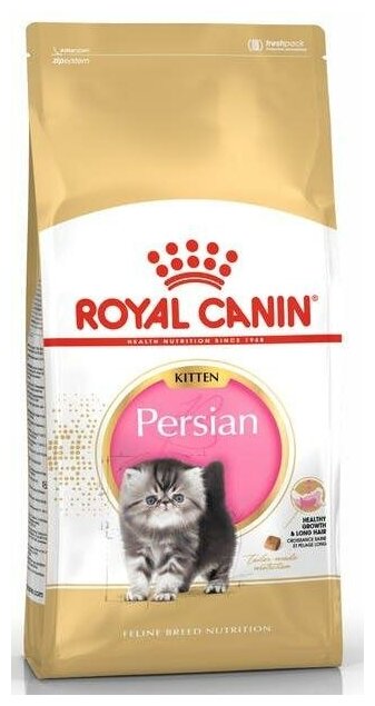 Корм для котят ROYAL CANIN Persian 32 Kitten для Персидской породы, с 4 до 12 месяцев сух. 400г - фотография № 9