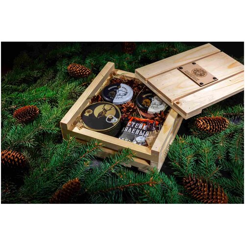 Подарочный набор для мужчин моно: Олень — мужской подарок. DICHSHOP