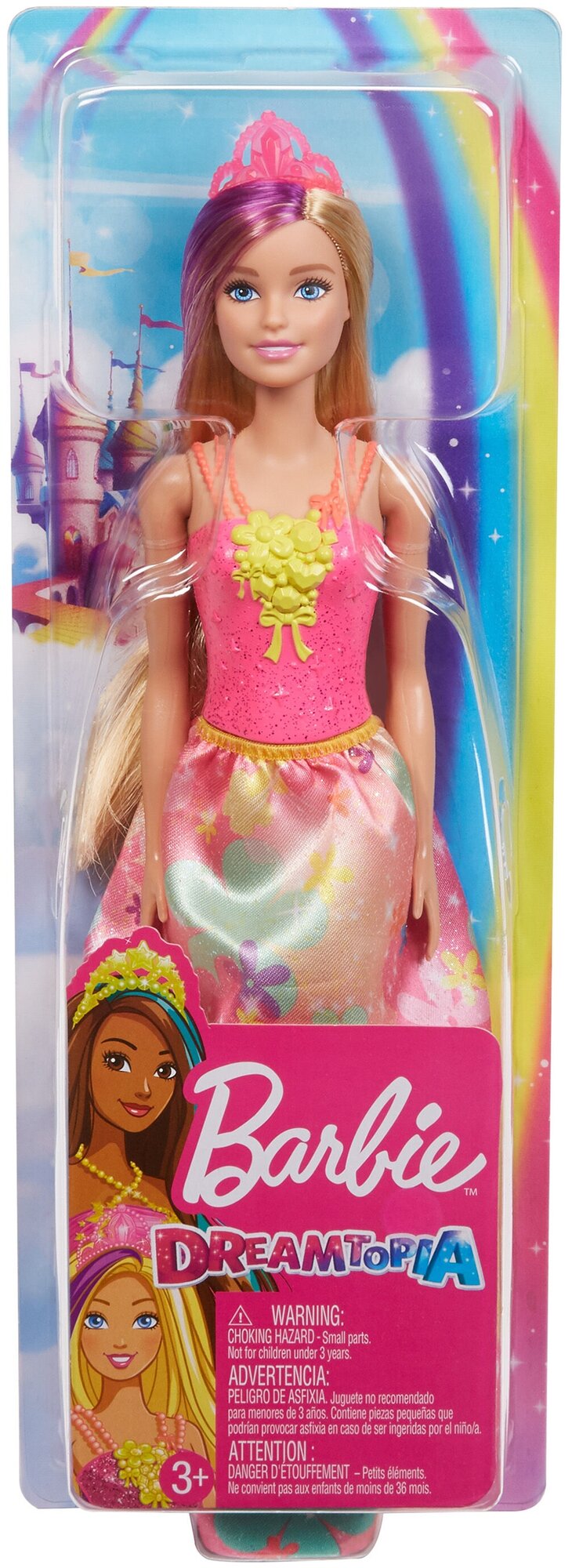 Кукла Barbie Принцесса в ярком платье GJK12, в ассортименте - фото №14