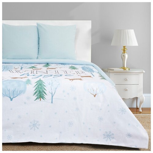 фото Постельное бельё 2 сп winter hygge 175х215 см, 200х220 см, 70х70 см - 2 шт этель