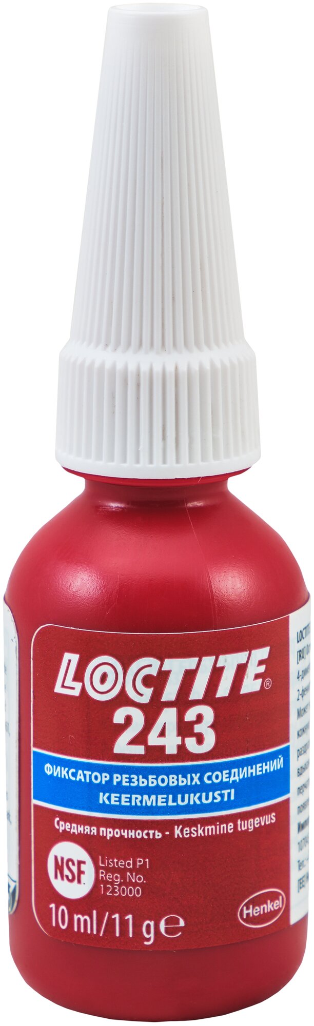 LOCTITE Фиксатор резьбы 243 (средний) (10мл)