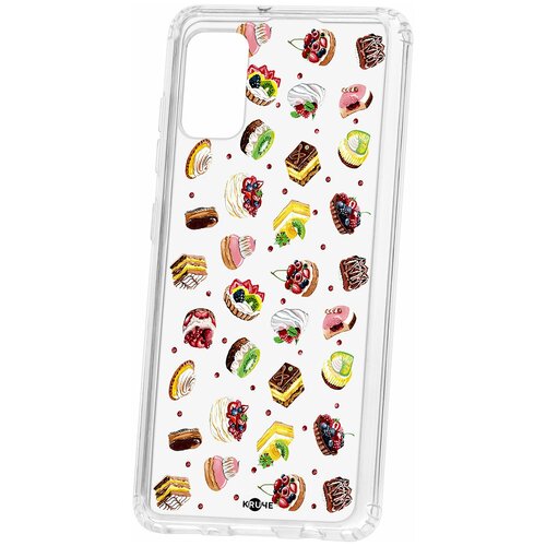 фото Чехол на samsung galaxy a41 2019 kruche print cake / чехол для samsung / чехол с рисунком / чехол с принтом / чехол для самсунг / чехол для самсунг / бампер на гелакси / чехол накладка для гэлэкси / противоударная накладка для samsung galaxy / защита для galaxy / защита на samsung / cиликоновый чехол для samaung galaxy / пластиковый чехол на самсунг / защитный чехол для самсунг / чехольчик / защита телефона / ударопрочный чехол / галакси кruче