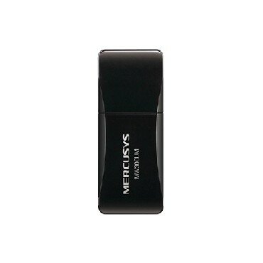 Wi-Fi адаптер MERCUSYS MW300UM USB 2.0 максимальная скорость 300 Мбит/с, черный
