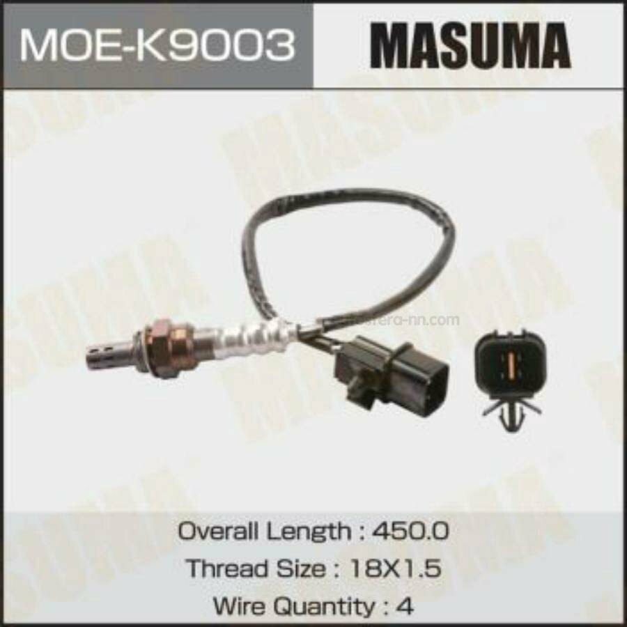 MASUMA MOEK9003 Датчик кислородный MASUMA, HYUNDAI SONATA, SANTA FE / SIGMA, G4JP, BETA