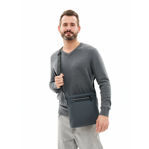 фото Сумка планшет , серый baruda