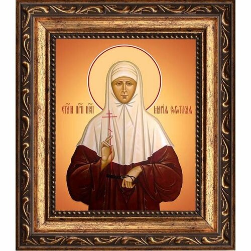 Мария Сохотская (Пошехонская) преподобноисповедница. Икона на холсте. икона константин великий размер 8 5 х 12 5 см