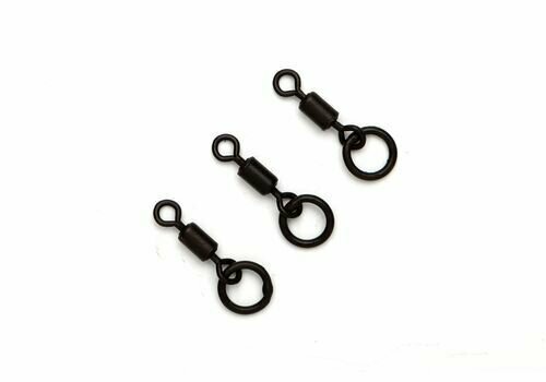 Вертлюжки с кольцом Carptoday Tackle Ring Swivels, снасти для рыбалки, карповая рыбалка, карповые монтажи — фото 2