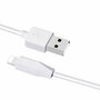 Кабель Lightning - USB-A 2.0 / 1m / 2.4A / HOCO X1 белый