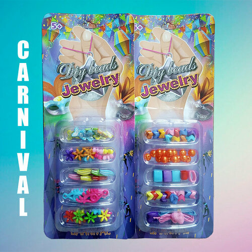 Набор для плетения украшений на блистере - CARNIVAL