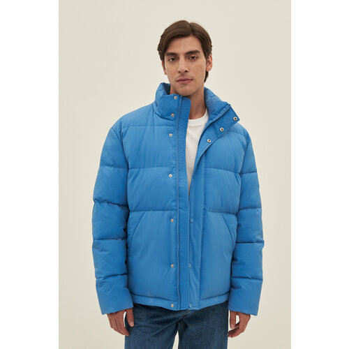 Куртка FINN FLARE, размер XL, голубой куртка heresy london демисезонная силуэт прямой размер xl мультиколор
