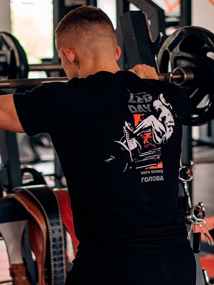 Футболка Inferno Style, размер 2XL, чёрный — фото 1